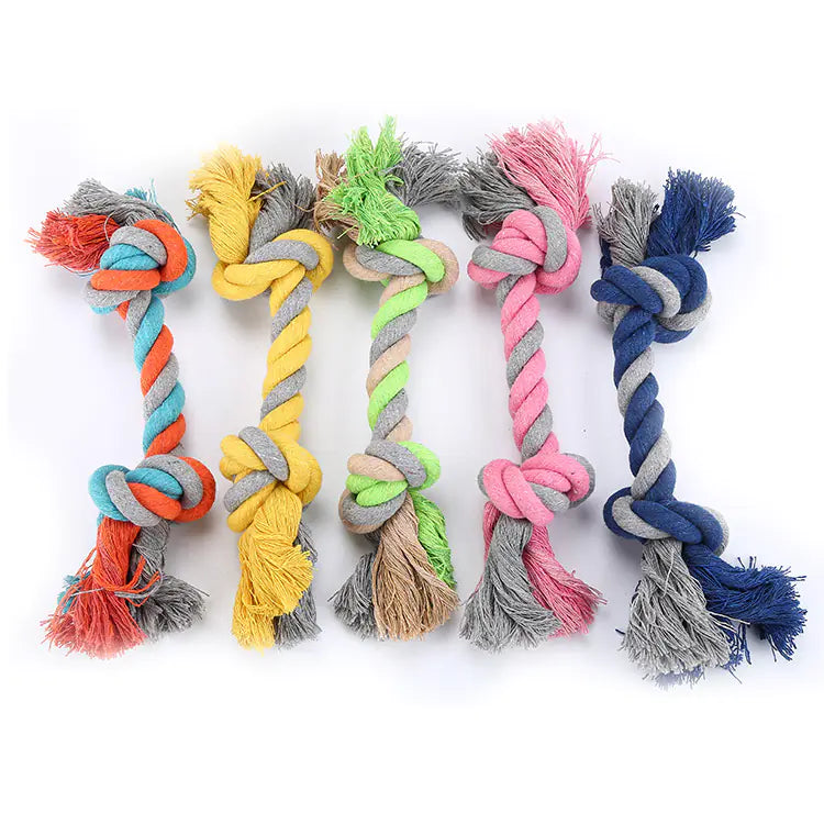 SirWoofs Large Cotton Knot Rope Toy (28cm)