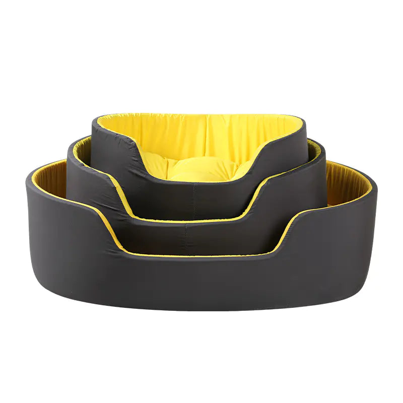 SirWoofs Dog Bed with Removable Washable Cover