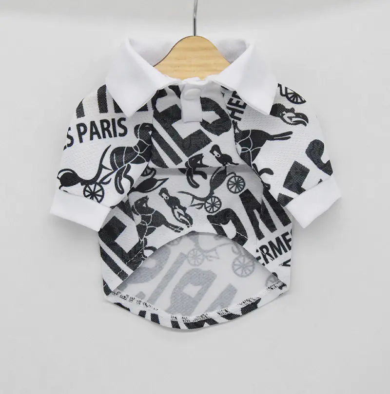 SirWoofs Trendy Dog Polo Shirt